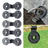 20Pcs Shading Net Clips Black Sunshade Cloth Fasteners Greenhouse Clamps Tools Accessories