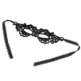 Hollow Lace Half Face Mask Costume Eyes Mask Halloween Dancing Party Decoration for Women In Australia - Darrahopens