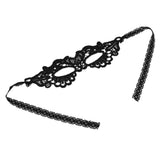 Hollow Lace Half Face Mask Costume Eyes Mask Halloween Dancing Party Decoration for Women In Australia - Darrahopens