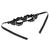 Hollow Lace Half Face Mask Costume Eyes Mask Halloween Dancing Party Decoration for Women In Australia - Darrahopens