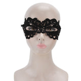 Hollow Lace Half Face Mask Costume Eyes Mask Halloween Dancing Party Decoration for Women