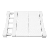 Tension Shelf Adjustable Closet Divider 24cm Width Storage Rack for Cabinet Wardrobe 30 ~ 40cm / 11.81 ~ 15.75in
