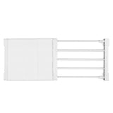 Tension Shelf Adjustable Closet Divider 24cm Width Storage Rack for Cabinet Wardrobe 38 ~ 55cm / 14.96 ~ 21.65in