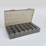 21 Grids Large Capacity Medicine Case Weekly Tablet Organizer Black Portable Tablet Box In Australia - Darrahopens