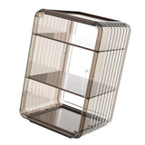 Acrylic Water Bottle Organizer Sturdy Dustproof Easy To Clean Water Bottle Storage Holder for Cabinet Desktop Large 3 Layer Brown In Australia - Darrahopens