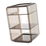 Acrylic Water Bottle Organizer Sturdy Dustproof Easy To Clean Water Bottle Storage Holder for Cabinet Desktop Large 3 Layer Brown In Australia - Darrahopens