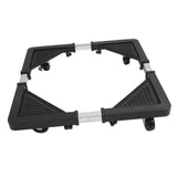Adjustable Refrigerator Stand with 4 Locking Wheels Reduce Noise Furniture Dolly Mobile Roller for Dryer Washing Machine In Australia - Darrahopens