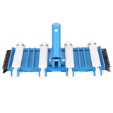 Swimming Pool Vacuum Head with Brushes 14 Inch Strong Suction Multifunctional Pool Vacuum Suction Cup