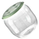 Toy Storage Stool Multipurpose Innovative Round Shape Transparent Storage Stool for Home Living Room Entryway Green In Australia - Darrahopens