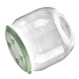 Toy Storage Stool Multipurpose Innovative Round Shape Transparent Storage Stool for Home Living Room Entryway Green In Australia - Darrahopens