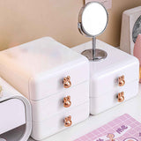 Desktop Drawer Jewelry Hair Accessories Sundries Storage Box Tabletop Organizer for Bedroom Dormitory Office In Australia - Darrahopens