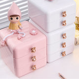 Desktop Drawer Jewelry Hair Accessories Sundries Storage Box Tabletop Organizer for Bedroom Dormitory Office