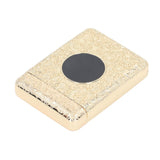 Retro Metal Cigarette Case Box 16 Capacity 3 Open Cigarette Case for Women Men Vintage Relief Pattern Gold