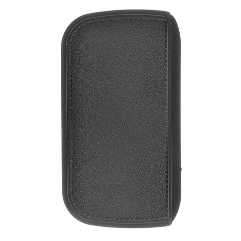 Cigarette Case 10 Capacity Carrying Box Leather Texture One Hand Operation ABS Portable Cigarette Pocket Holder for Men Black In Australia - Darrahopens