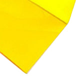 1 Pair of Bookends Thicken Non Slip Transparent Acrylic Desk Decorative Heavy Book End for Student Office L Shaped Yellow