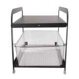 Cup Storage Organizer Shelf 2 Tier Pull Out Countertop Organizer Multifunctional Desktop Storage Rack for Home Office Black In Australia - Darrahopens
