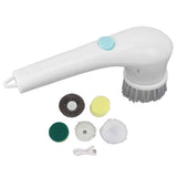 Handheld Electric Cleaning Brush Multifunctional with 5 Replacement Brush Heads Cordless Handheld Scrubber for Dish Sofa Carpet Kitchen Bathroom In Australia - Darrahopens