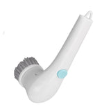 Handheld Electric Cleaning Brush Multifunctional with 5 Replacement Brush Heads Cordless Handheld Scrubber for Dish Sofa Carpet Kitchen Bathroom