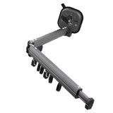 Retractable Clothes Drying Rack Wall Mount Drill Free Bifold Windproof Space Saver Suction Cup Clothes Hanger for Laundry