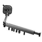 Retractable Clothes Drying Rack Wall Mount Drill Free Bifold Windproof Space Saver Suction Cup Clothes Hanger for Laundry