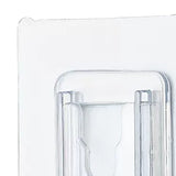 Clear Double Sided Adhesive Wall Hooks Waterproof Adhesive Wall Hooks Traceless Wall Mount Sticky Hook for Bathroom Kitchen
