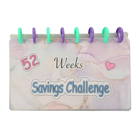 Savings Binder 52 Week Savings Challenge Money Book Fun Budget Binder Book Organizer with Cash Envelopes