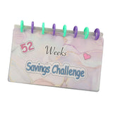Savings Binder 52 Week Savings Challenge Money Book Fun Budget Binder Book Organizer with Cash Envelopes