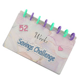 Savings Binder 52 Week Savings Challenge Money Book Fun Budget Binder Book Organizer with Cash Envelopes