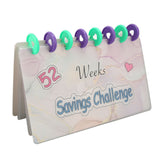 Savings Binder 52 Week Savings Challenge Money Book Fun Budget Binder Book Organizer with Cash Envelopes