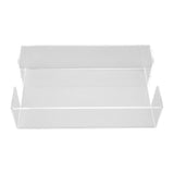 Napkin Tray Storage Holder Transparent Acrylic Modern 9.5x5.5x2.5in Large Capacity Napkin Dispenser for Party Kitchen
