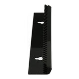 Hair Bun Extension Hanger Acrylic Lightweight Hair Extension Display Holder for Home Shops Black