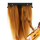 Hair Bun Extension Hanger Acrylic Lightweight Hair Extension Display Holder for Home Shops Black