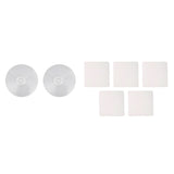 Hair Bun Extension Hanger Acrylic Lightweight Hair Extension Display Holder for Home Shops Black