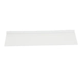Acrylic Tilted Computer Keyboard Holder Low Front Lip Polished Finish Keyboard Riser Keyboard Holder for Office Transparent