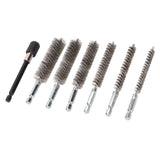 7Pcs Stainless Steel Bore Brush Stainless Steel Bristles Wire Brush in Different Sizes for Power Drill Cleaning In Australia - Darrahopens
