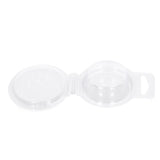 100PCS Wax Melt Molds Calmshell PET Separate Transparent Hanging Hole Empty Wax Melt Container for DIY Candles Chocolate Round
