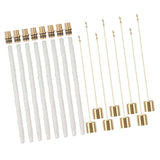 8Pack Wine Bottle Torch Kit Long Life Torch Wicks Brass Torch Wick Holders Caps Wine Bottle Torch for Garden Patio In Australia - Darrahopens