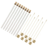 8Pack Wine Bottle Torch Kit Long Life Torch Wicks Brass Torch Wick Holders Caps Wine Bottle Torch for Garden Patio In Australia - Darrahopens