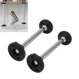 2Pcs Cabinet Adjustable Support Rod Stainless Steel Bathroom Cabinet Hanging Installation Lifting Support Rod Model 200