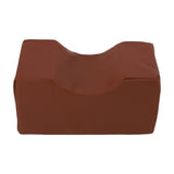 Ankle Pillow Foot Elevator Sponge Breathable Anti Bedsore Cushion Leg Rest Elevating Pad for Elderly Patient Injury Relieve Brown