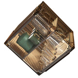 Cup Storage Rack Dustproof Stackable Plastic Clear Cup Organizer Box for Cabinet Desktop Medium Black In Australia - Darrahopens