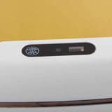 Automatic Trash Can 20L Touchless Sensor Easy Clean PP Waterproof Electric Garbage Bin for Kitchen Bathroom Cream White Battery Free