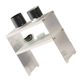 Coffee Mug Storage Shelf Stable Support Large Capacity Countertop Organizer for Living Room Bedroom White 2 Tier In Australia - Darrahopens