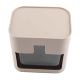 Tea Bag Storage Rack Multifunctional Desktop Office Desk Capsule Coffee Standing Box Plastic Acrylic Gray In Australia - Darrahopens