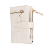 Women Wallet PU Leather Short Small Size Multiple Slots Card Holder Coin Purse for Daily Life White In Australia - Darrahopens