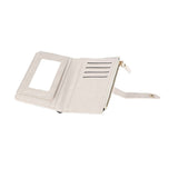 Women Wallet PU Leather Short Small Size Multiple Slots Card Holder Coin Purse for Daily Life White In Australia - Darrahopens