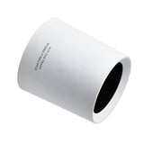 Desktop Trash Can Animal Pattern Cute Portable Mini Waste Basket for Study Office 1.5L White