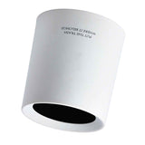Desktop Trash Can Animal Pattern Cute Portable Mini Waste Basket for Study Office 1.5L White