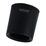 Desktop Trash Can Animal Pattern Cute Portable Mini Waste Basket for Study Office 1.5L Black