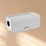 Cable Management Box Plastic Easy Assemble Safety Protection Cord Organizer Box for Power Strips Chargers Adapters Wires White In Australia - Darrahopens